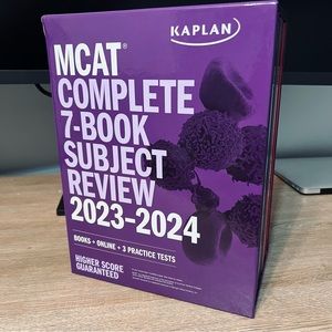 Kaplan MCAT complete 7 subject review set